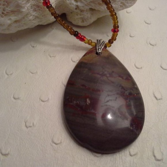 Tiger Eye crystal pendant NEW - Picture 1 of 1